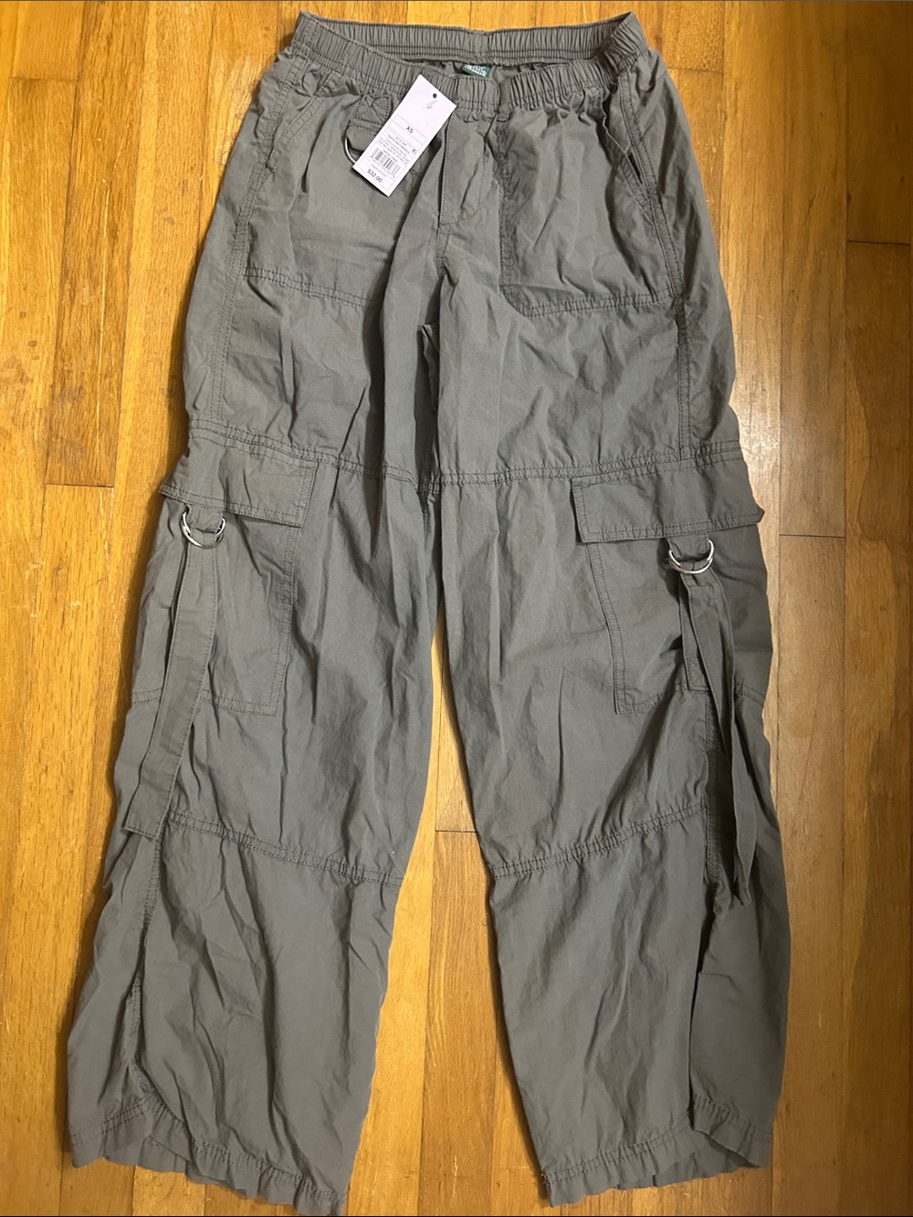 Cargo Utility Pants in Olive Gray NEW size XS by Wild Fable